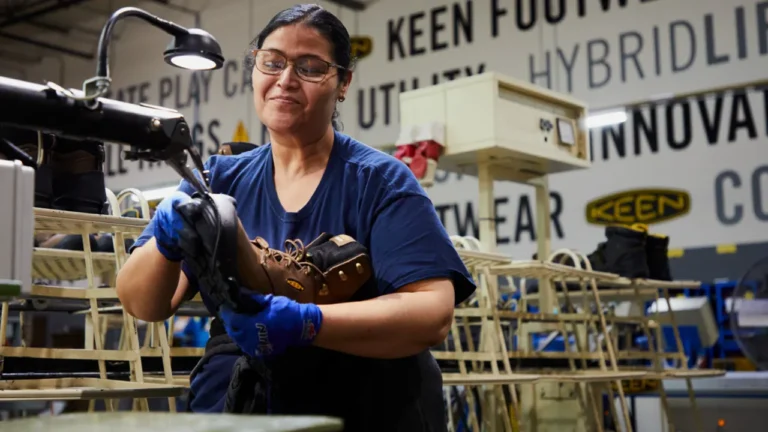 At a new factory in Kentucky, robots will help make your Keen boots