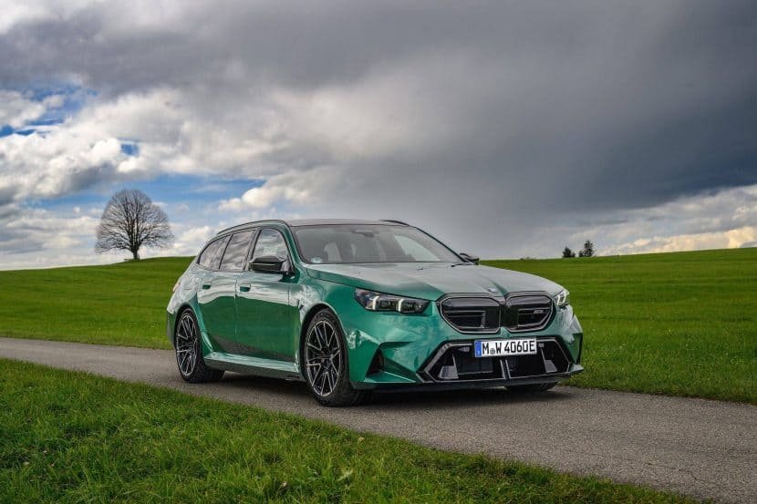 See The New BMW M5 Touring Hit 192 MPH On The Autobahn