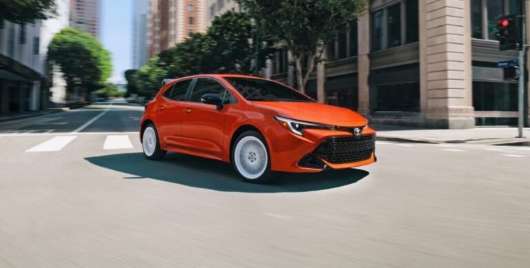 2026 Toyota Corolla hatchback gets the 80s inspired FX edition