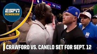Terence Crawford vs. Canelo Alvarez announced for Sept. 12 | ESPN Ringside (via @DAZNBoxing)