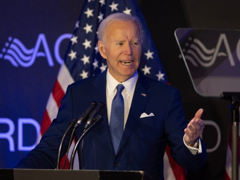 Biden said Trump's pressure on Ukraine to give up territory to Russia is 'modern-day appeasement'
