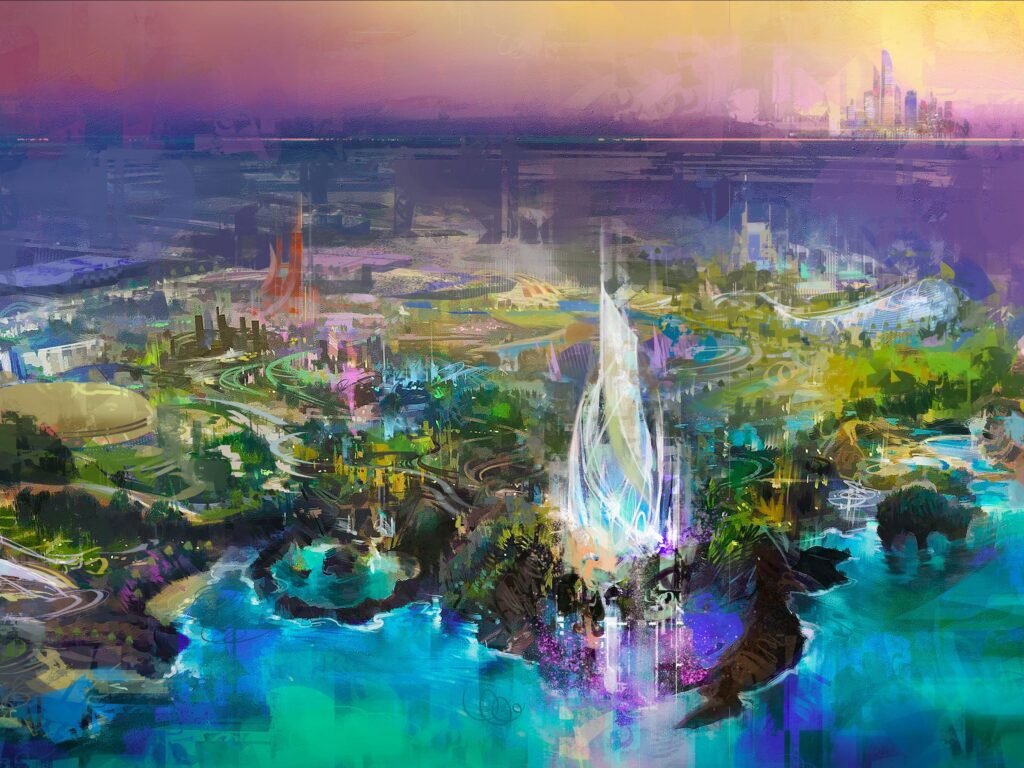 Here's how Disney imagines its new theme park in Abu Dhabi will look