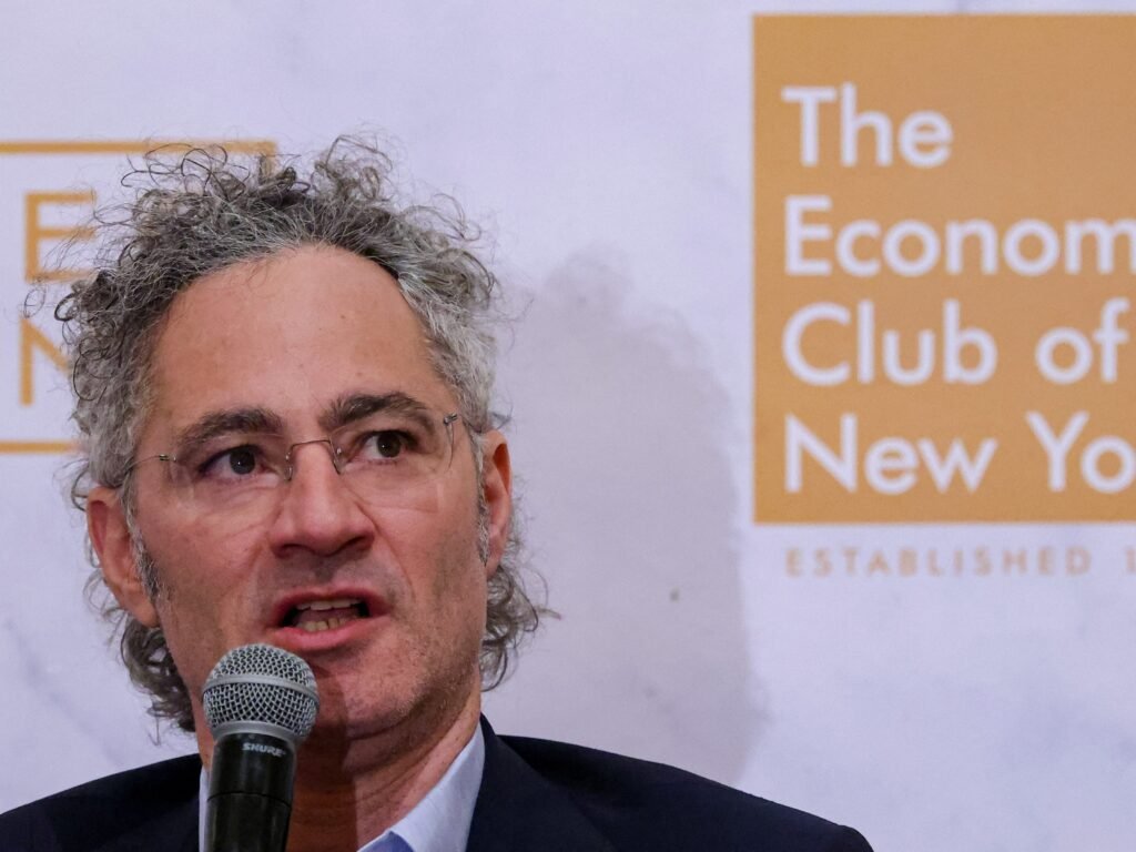 Palantir CEO Alex Karp praises Saudi engineers and takes a swipe at Europe, saying it has 'given up' on AI