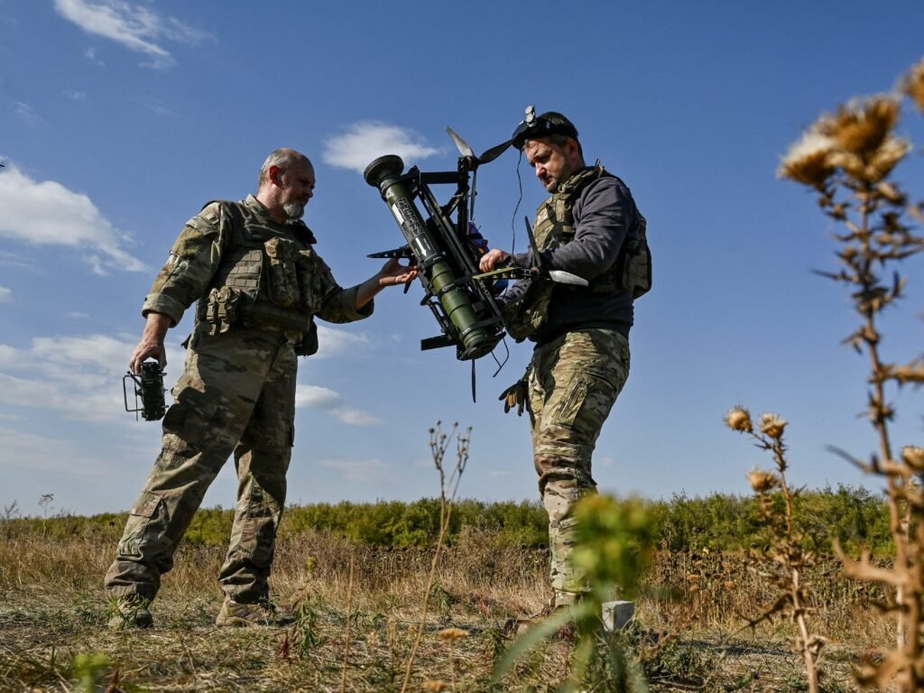 Drone-mounted grenade launchers have entered the fight in Ukraine