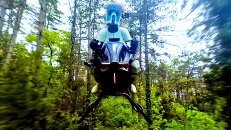 This Jet-Powered Flying Bike Lets You Live Your Star Wars Fantasy For Real
