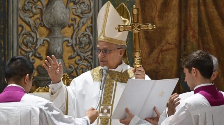 Pope Leo XIV celebrates first Mass at Sistine Chapel