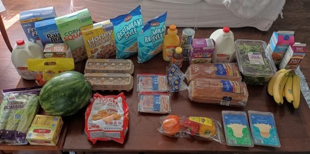 Brigette’s $110 Grocery Shopping Trip and Weekly Menu Plan for 5!