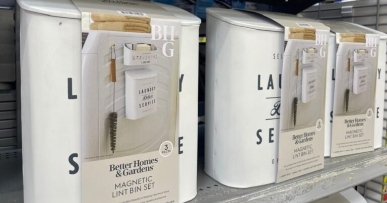 Better Homes & Garden Metal Laundry Storage Sets Just $14 at Walmart