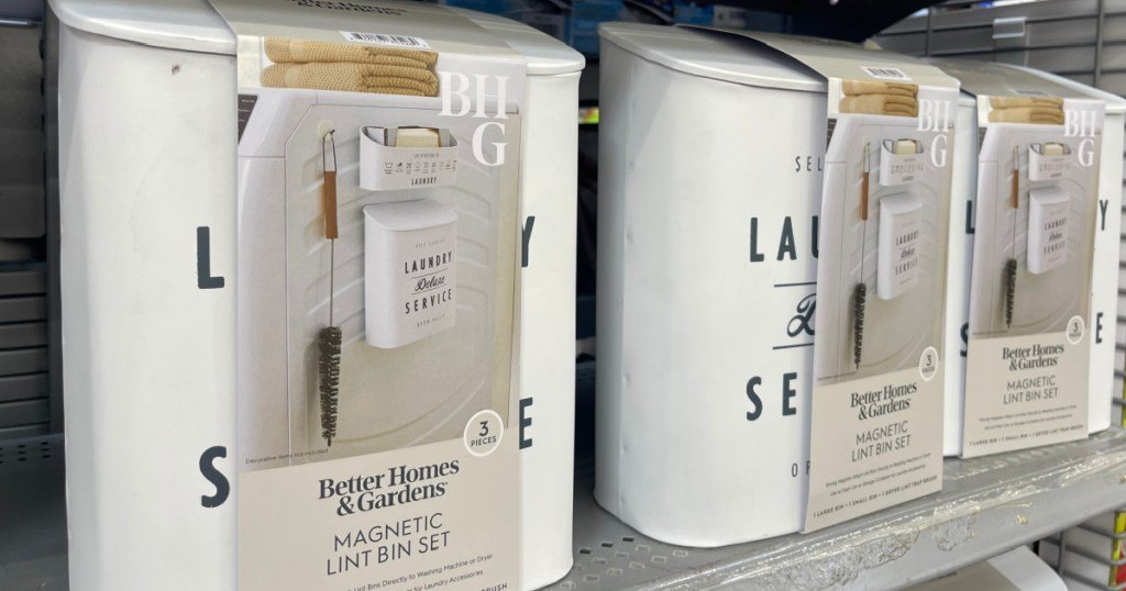 Better Homes & Garden Metal Laundry Storage Sets Just $14 at Walmart