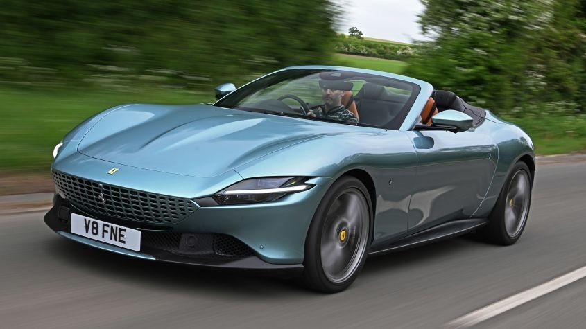 New Ferrari Roma Spider 2025 UK - pictures