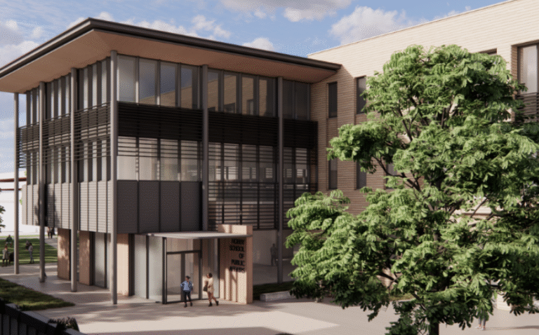 U of H Building $52M Public Affairs School Building