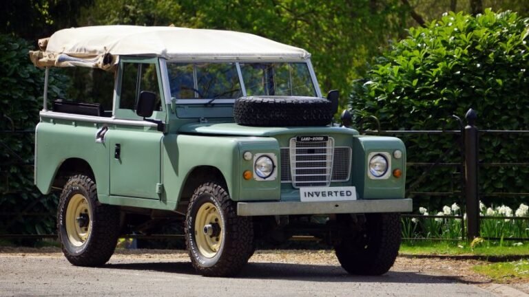 Classic Land Rovers get all-electric power thanks to Inverted