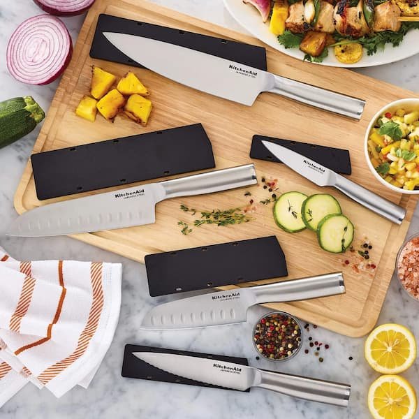 KitchenAid Gourmet 5-Piece Forged Stainless Steel Knife Set only $14.96 (Reg. $30!)
