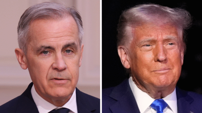 Trump knocks Canada ahead of Carney meeting