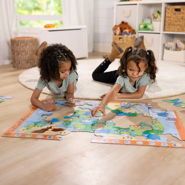 Melissa & Doug National Parks U.S.A. Map Floor Puzzle only $5 at Walmart, plus more!