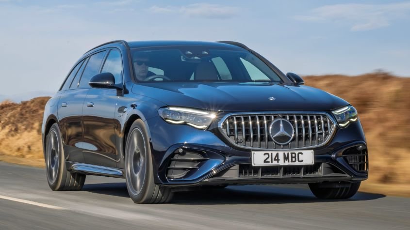 New Mercedes-AMG E 53 Estate 2025 UK - pictures