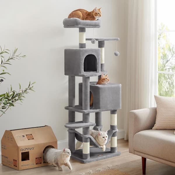 Multi-Level 61-Inch Cat Tree only $45.99 shipped (Reg. $70!)