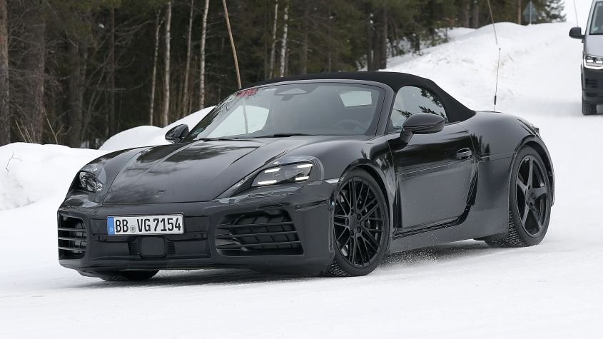 New Porsche 718 Boxster EV will be a mid-engined (sort of)