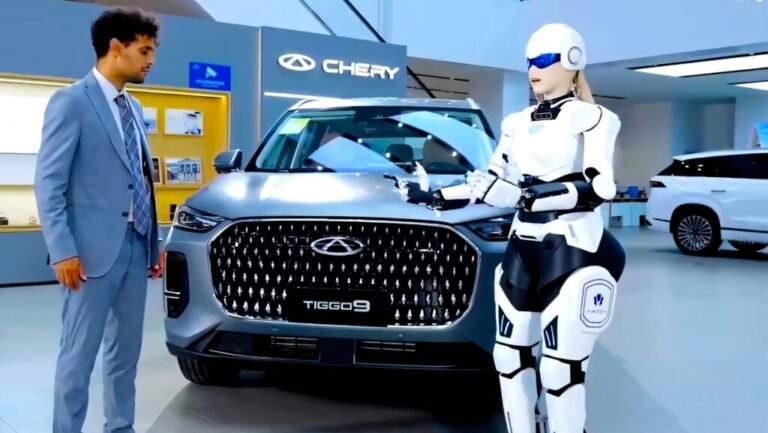 Would You Buy A Car From A Humanoid Robot Salesperson?