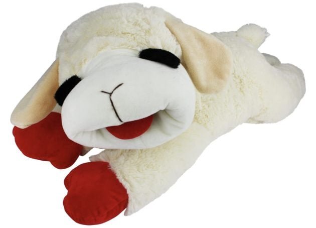Lambchop Plush Jumbo Dog Toy only $9.55 {Over 55K Five-Star Reviews!}