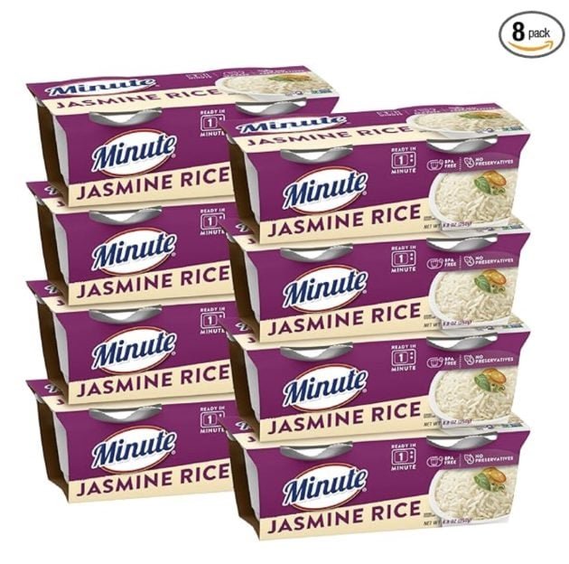 Minute Ready-to-Serve Jasmine Rice (Pack of 8) only $8.76 shipped!