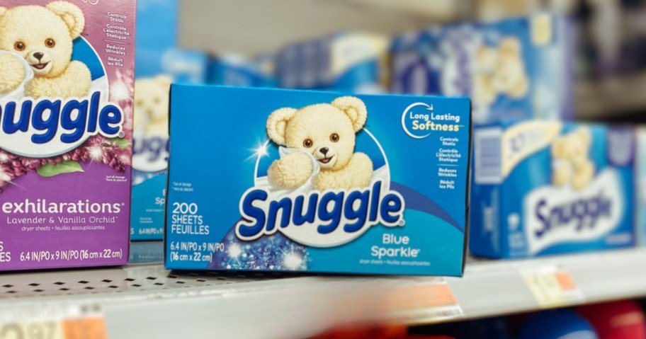 Snuggle Dryer Sheets 200-Count Box Just $4.97 After Walmart Cash
