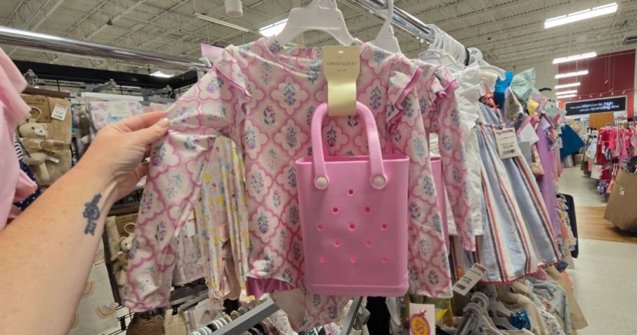 Spotted at TJ Maxx: Toddler Swimsuit + Bogg Bag Lookalike Just $19.99!
