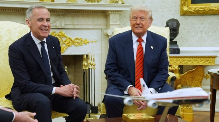 Trump, Carney talk tariffs