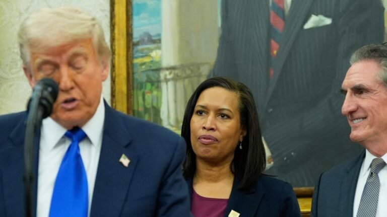 Muriel Bowser joins Trump to announce 2027 NFL draft on the National Mall