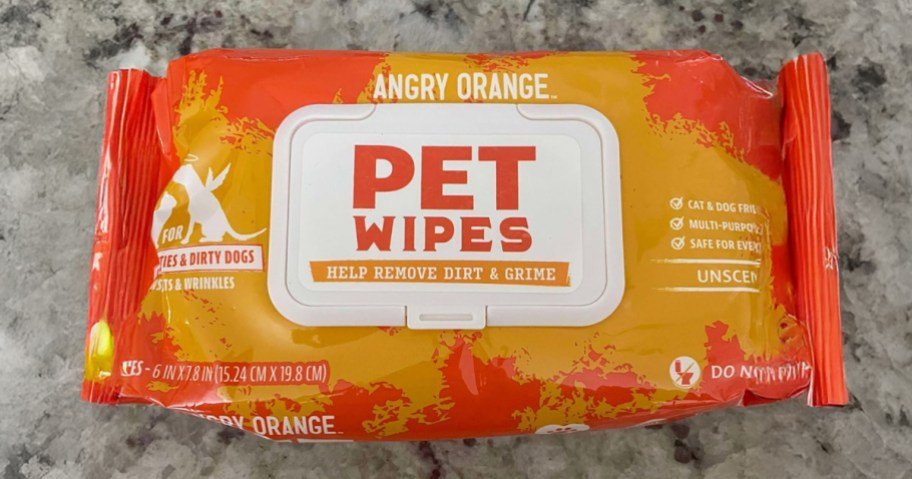 Highly-Rated Angry Orange Pet Wipes & Cleaners from $6.98 Shipped on Amazon