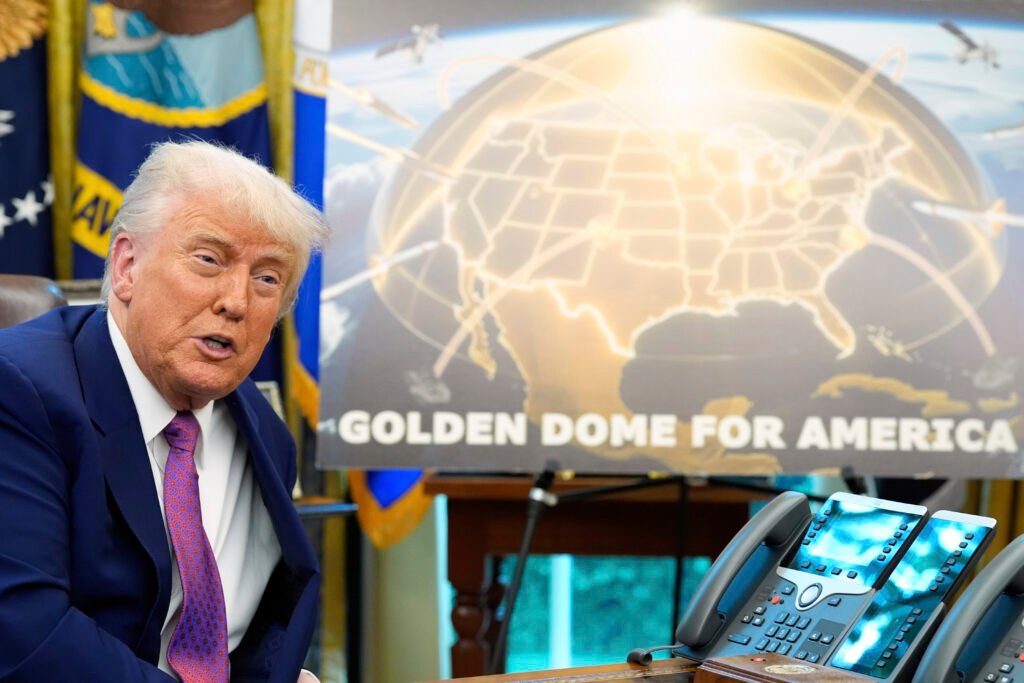 Trump unveils $175B, 3-year price tag for Golden Dome