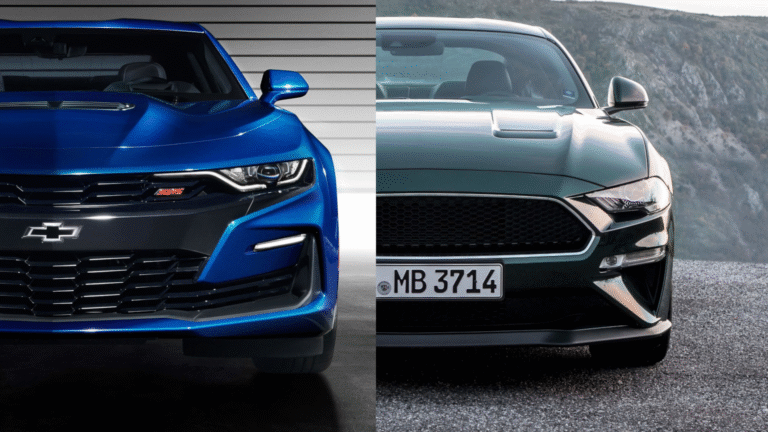 Top Old-School Pony Cars Compared: 2020 Mustang Bullitt vs 2020 Camaro SS