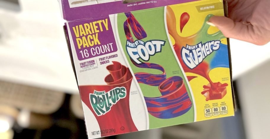 Fruit Roll-Ups, Fruit by the Foot, & Gushers 16-Count Variety Pack Just $3.57 Shipped on Amazon
