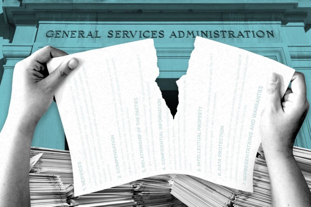 Inside Trump’s chainsaw-wielding approach to one corner of government contracting