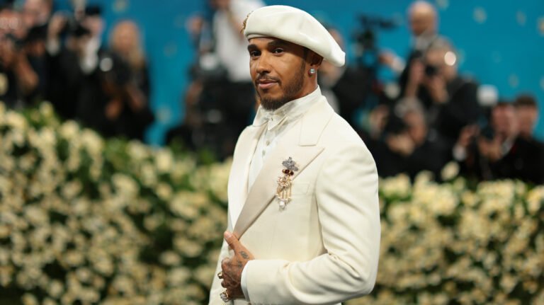 Lewis Hamilton Raced On Sunday, Co-Chaired The Met Gala On Monday