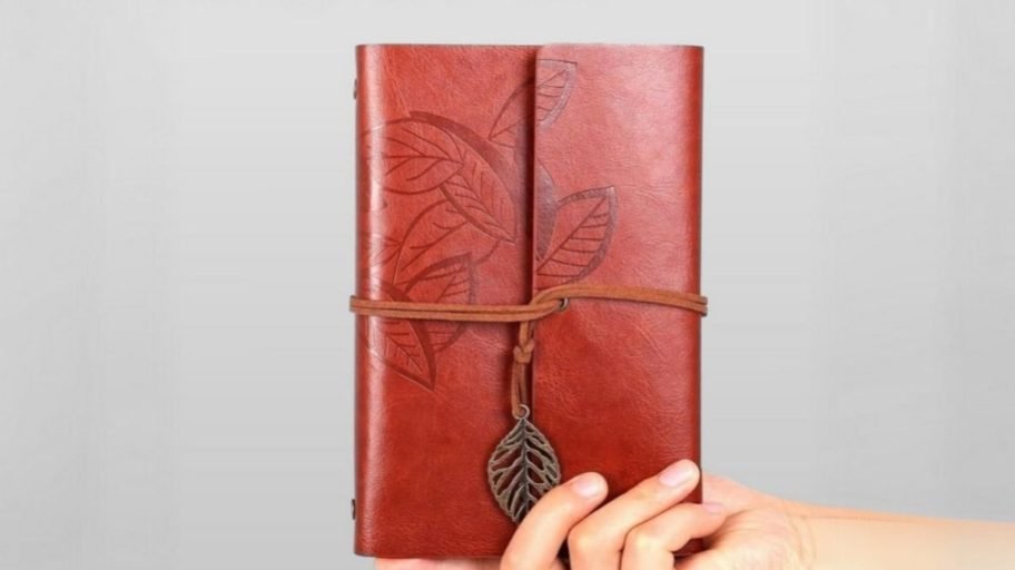 Leather Notebook Only $4 on Amazon (Regularly $12)