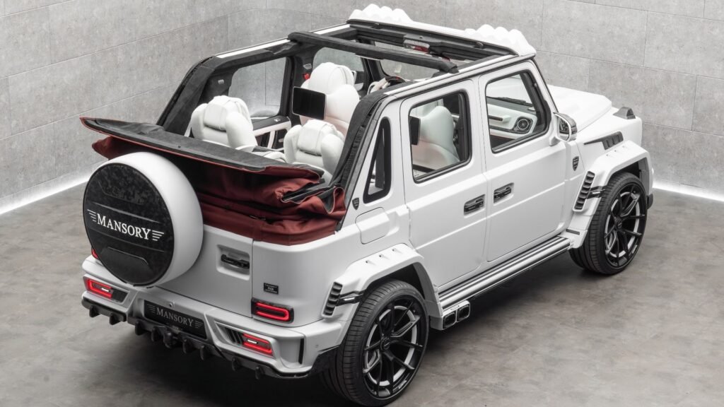The Mansory Speranza Is A Gaudy Reworked G-Class Landaulet Conversion Just In Time For Summer