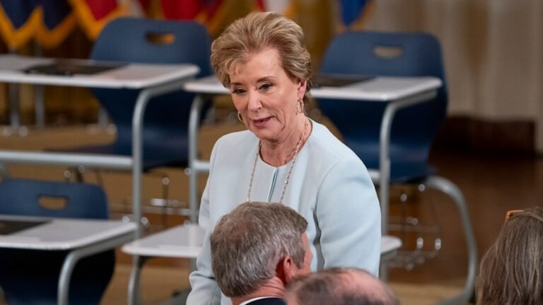 McMahon says Harvard is not eligible for new federal research grants