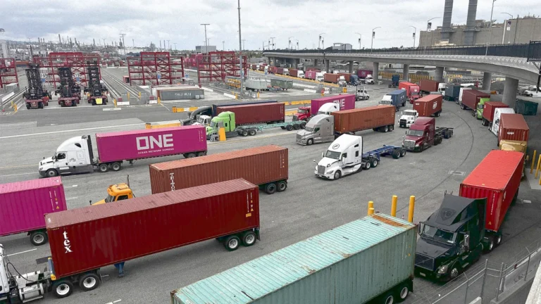 Trump’s tariffs are starting to hit the busiest port in the country. Next come the store shelves