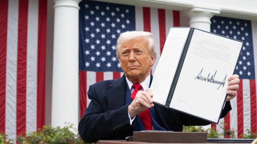 Trump tariffs tested in court as challengers seek to block them