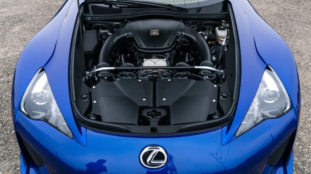 The Only Blue-On-Blue Lexus LFA In America Was Barely Driven