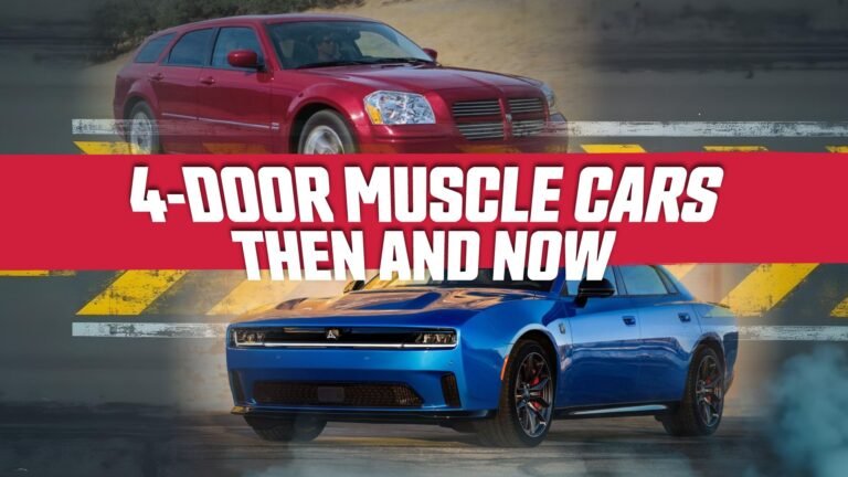 4-Door Muscle Cars: Ten Cars That Tick The Boxes