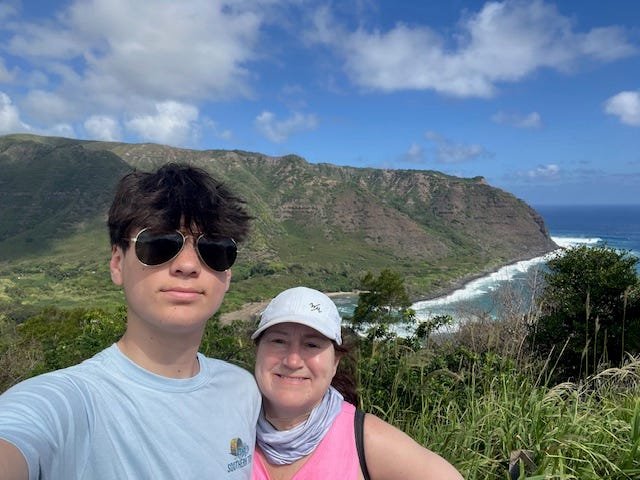 I took my 14-year-old on a cruise to Hawaii. Strangers kept telling him how lucky he was to have me as a parent.