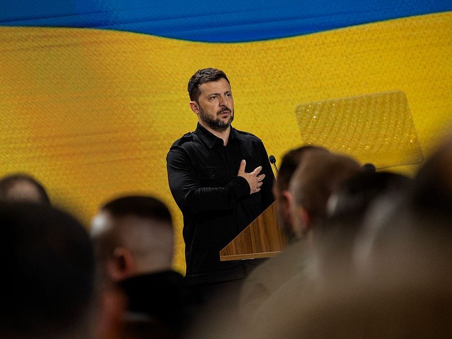 Zelenskyy said the US redirected 20,000 anti-drone missiles intended for Ukraine to the Middle East