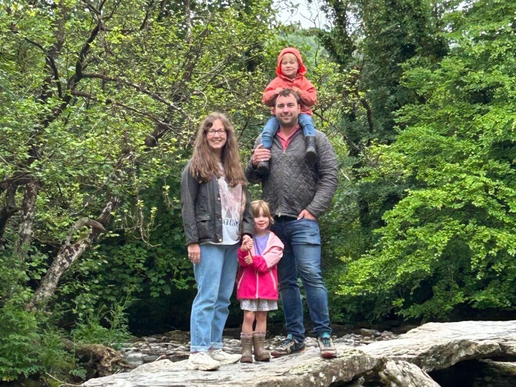We took our 2 kids on vacation with extended family. There were tense moments, but beautiful times, too.