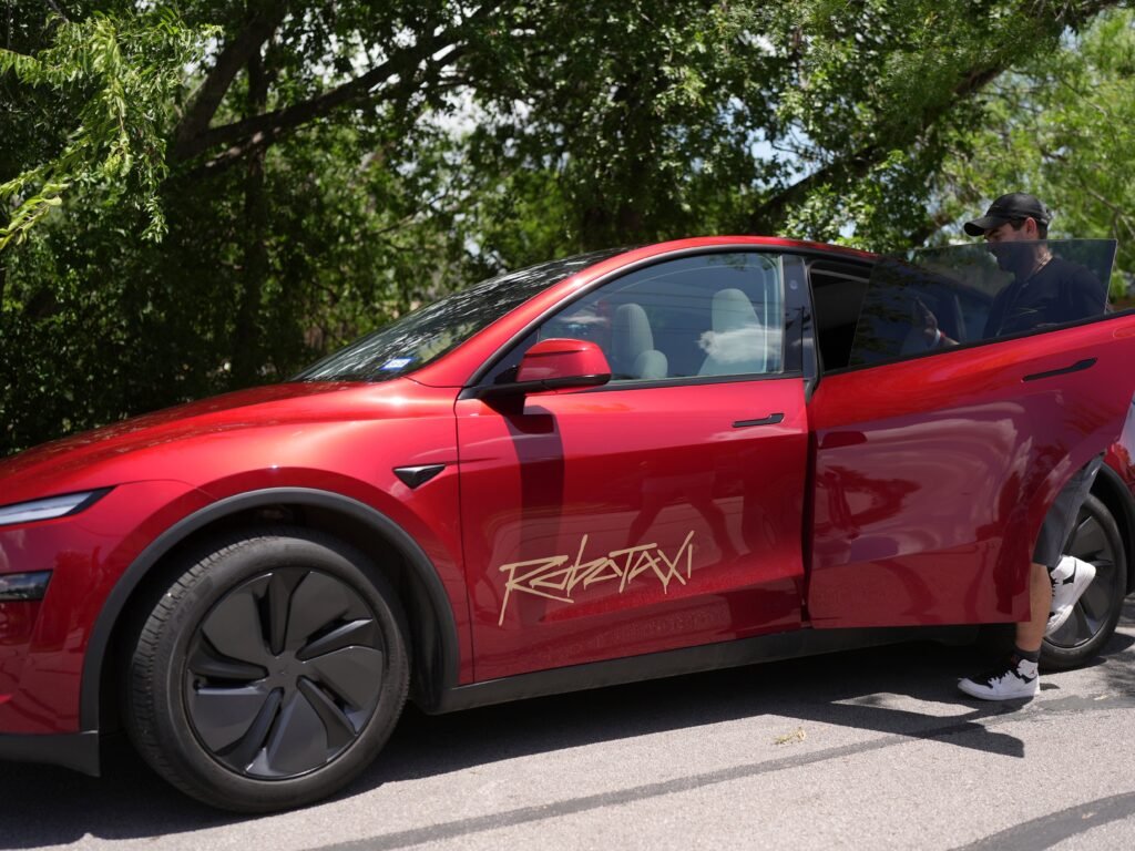 Tesla has been working on modified Model Ys for its Robotaxi program