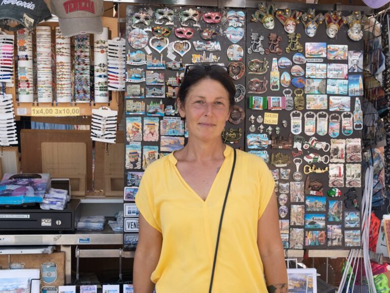 I run a souvenir stall in Venice. The real chaos is coming from protesters, not Jeff Bezos' wedding.