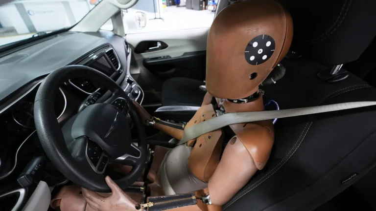 Why crash test dummies used in car safety tests are still modeled after men
