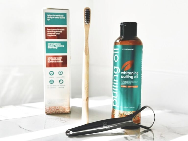 Artnaturals Oil Pulling Kit Just $5.98 Shipped on Amazon (Includes Toothbrush & Tongue Scraper)