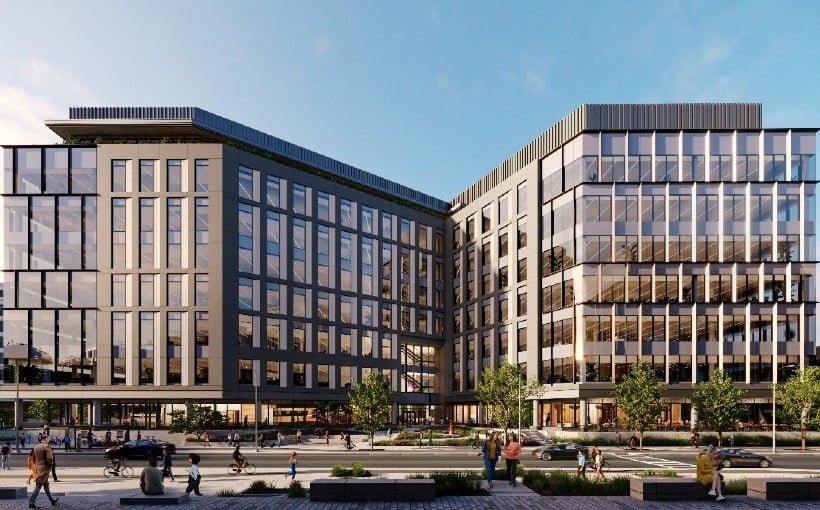 Related Beal Tops Out Second Building in Leiden Campus